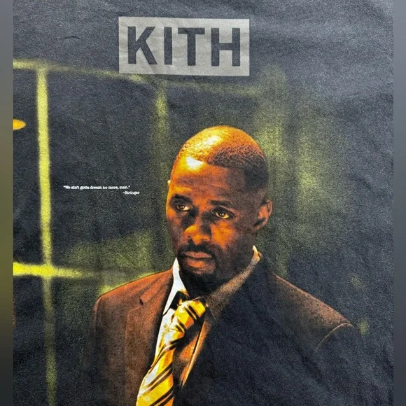 Kith x The Wire “Stringer” Vintage tee black size L - Picture 2 of 6